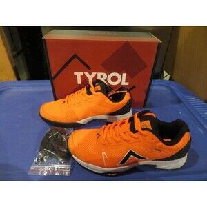 NWT Womens Orange & Black Tyrol 3000 Drive V Pickleball Shoes, Size 7